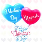 Celebrate love in the air with custom Valentine magnets