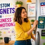 Custom printed magnets