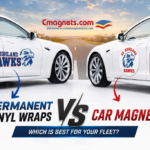 Car Magnets vs Permanent Vinyl Wraps for fleet vehicle branding and business advertising