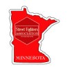 Custom Printed Minnesota Shaped Magnets 20 Mil