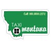 Custom Printed Montana Shaped Magnets 20 Mil