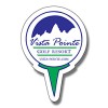 1.75x2.5 Custom Printed Golf Ball & Tee Shaped Magnets 20 Mil