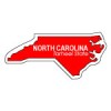 Custom North Carolina Shaped Magnets 20 Mil