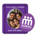 3x3.5 Custom Photo Frame Magnets 20 Mil Round Corners 