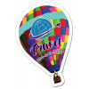 2.37x3.5 Custom Hot Air Balloon Shape Magnets 20 Mil 