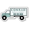 3.26x1.66 Custom Printed Truck Shape Magnets 20 Mil