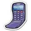 2.5x3.12 Custom Cell Phone Shape Magnets 20 Mil