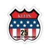 2.93x2.5 Custom Road Sign Shape Magnets 20 Mil