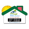 Custom 2.75x1.875 House w/Round Corner Full Color Magnet