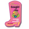1.75x2.75 Custom Printed Cowboy Boot Shape Magnets 20 Mil