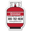 2.25x3.31 Custom Propane Bottle/Tank Magnets 20 Mil