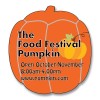1.87x2 Personalized Pumpkin Shape Magnets 20 Mil