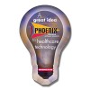 2.29x3.55 Custom Printed Light Bulb Shape Magnets 20 Mil