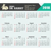 Veterinary Calendar Magnets