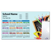 4x7 Custom High School Calendar Magnets 20 Mil Square Corners