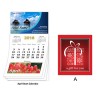 3.5x6.25 Custom Business Card Magnets with Tear Off Calendar