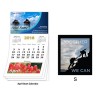3.5x6.25 Custom Business Card Magnets with Tear Off Calendar