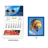 3.5x6.25 Custom Business Card Magnets with Tear Off Calendar