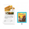 3.5x6.25 Custom House Shaped Calendar Magnets 25 Mil