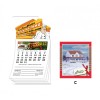 3.5x6.25 Custom House Shaped Calendar Magnets 25 Mil