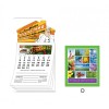 3.5x6.25 Custom House Shaped Calendar Magnets 25 Mil