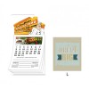3.5x6.25 Custom House Shaped Calendar Magnets 25 Mil