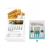 3.5x6.25 Custom House Shaped Calendar Magnets 25 Mil