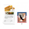 3.5x6.25 Custom House Shaped Calendar Magnets 25 Mil