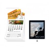 3.5x6.25 Custom House Shaped Calendar Magnets 25 Mil