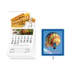 3.5x6.25 Custom House Shaped Calendar Magnets 25 Mil