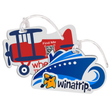 Custom Die-Cut Luggage Tags