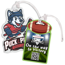 Stock Shaped Luggage Tags