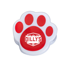 Custom Pet Paw Shaped Magnetic Memo Clips