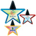 Customized Good Value Star Shaped Clips