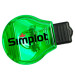 Imprinted Jumbo Size Light Bulb Shape Memo Clips