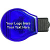 Imprinted Jumbo Size Light Bulb Shape Memo Clips