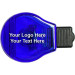 Imprinted Jumbo Size Light Bulb Shape Memo Clips