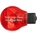 Imprinted Jumbo Size Light Bulb Shape Memo Clips