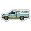 1.43x3.56 Custom Truck Shaped Magnets 20 Mil