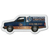1.43x3.56 Custom Truck Shaped Magnets 20 Mil