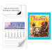 3.5x6.25 Inch 12 Month Peel and Stick Custom Calendar Magnets