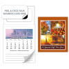 3.5x6.25 Inch 12 Month Peel and Stick Custom Calendar Magnets