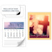 3.5x6.25 Inch 12 Month Peel and Stick Custom Calendar Magnets
