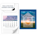 3.5x6.25 Inch 12 Month Peel and Stick Custom Calendar Magnets