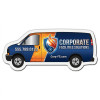 3.75x1.62 Personalized Van Shape Magnets 20 Mil