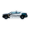 4.5x1.65 Custom Printed Police Car Shape Magnets 20 Mil