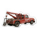 4.74x2.29 Custom Tow Truck Shape Magnets 20 Mil
