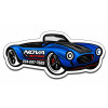 4.87x2.25 Custom Printed Convertible Auto Shape Magnets 20 Mil