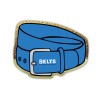6.62x5.09 Custom Belt Shape Outdoor Magnets 40 Mil