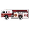 5.125x1.9 Logo Imprinted Fire Truck Shaped Magnets - Outdoor & Car Magnets 40 Mil